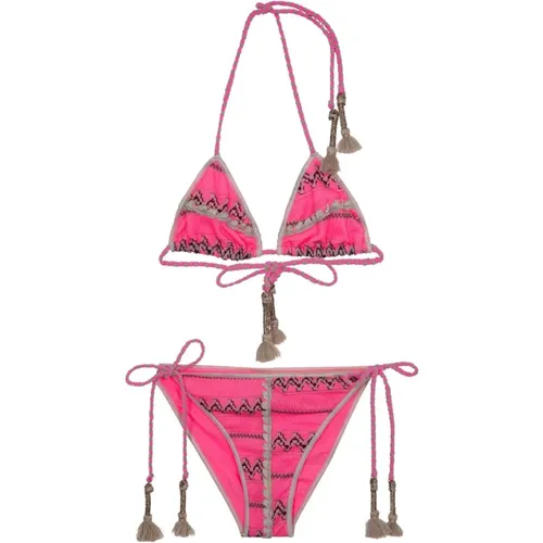 Triangle Bikini UND Verstellbares Schnürdetail Ethos - F**k - Modalova