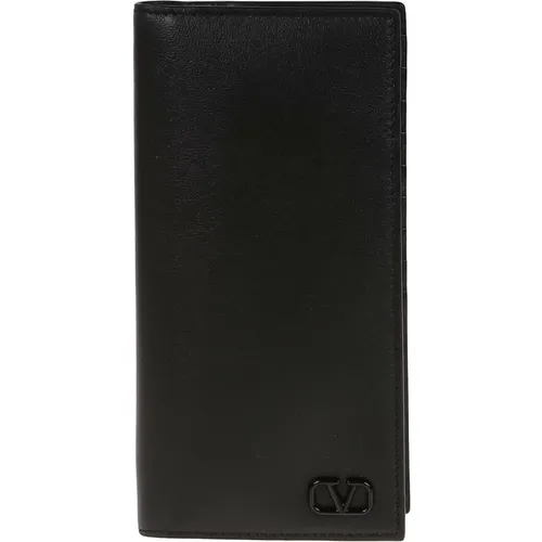 Breast Wallet With Coin Case Mini Vlogo Signature , male, Sizes: ONE SIZE - Valentino Garavani - Modalova