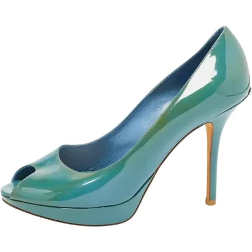 Pre-owned Leather heels , female, Sizes: 6 UK - Dior Vintage - Modalova