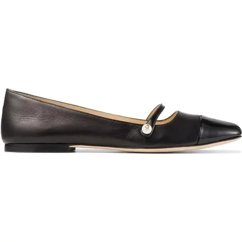 Schwarze Ballerinas für Frauen , Damen, Größe: 41 EU - Jimmy Choo - Modalova