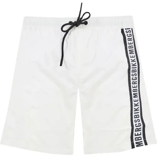 Herren Boardshorts Stylische Badebekleidung , Herren, Größe: 2XL - Bikkembergs - Modalova