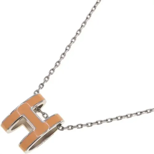 Pre-owned Metal necklaces , female, Sizes: ONE SIZE - Hermès Vintage - Modalova