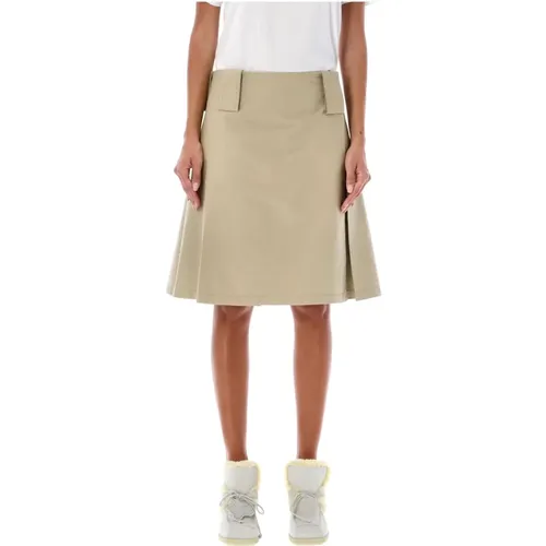 Pleated Wrap Skirt for Women , female, Sizes: 2XS - Burberry - Modalova