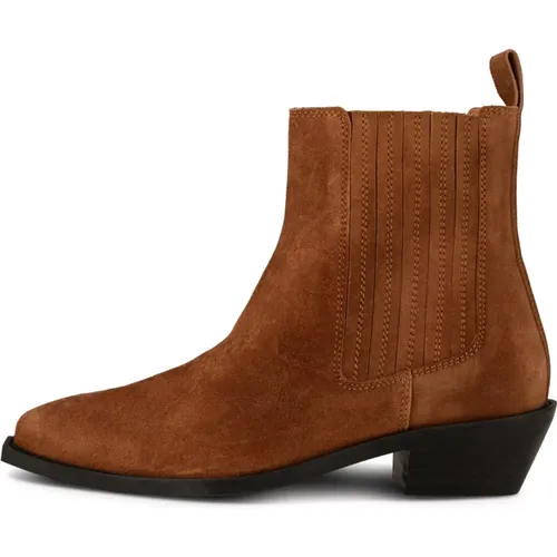 Suede Chelsea Boot Pointy Toe Design , Damen, Größe: 39 EU - Shoe the Bear - Modalova