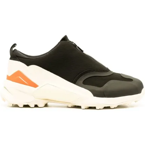 Cream White/Orange Sneakers , male, Sizes: 11 1/2 UK - Y-3 - Modalova