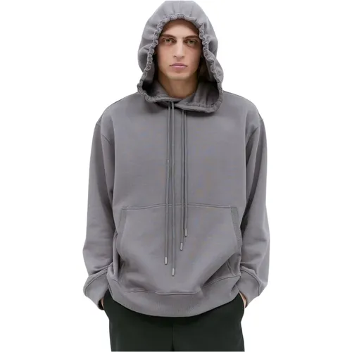 Kapuzenpullover aus Baumwollfleece , Herren, Größe: M - Dries Van Noten - Modalova