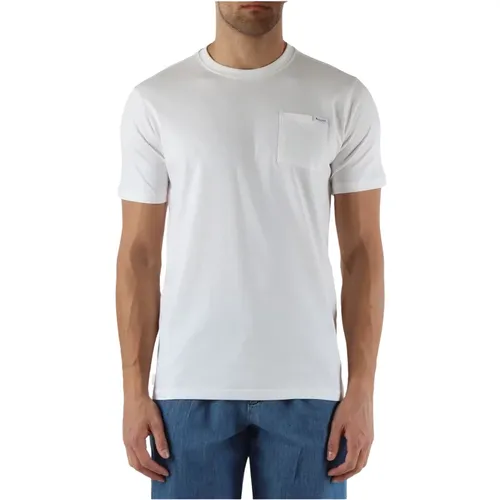 Cotton Active Pocket T-shirt , male, Sizes: M, S, 2XL, L, XL - Aquascutum - Modalova