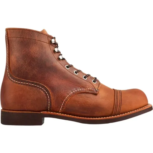 Iron Ranger Boot - Copper Rough Tough , male, Sizes: 7 UK, 6 UK, 9 UK - Red Wing Shoes - Modalova