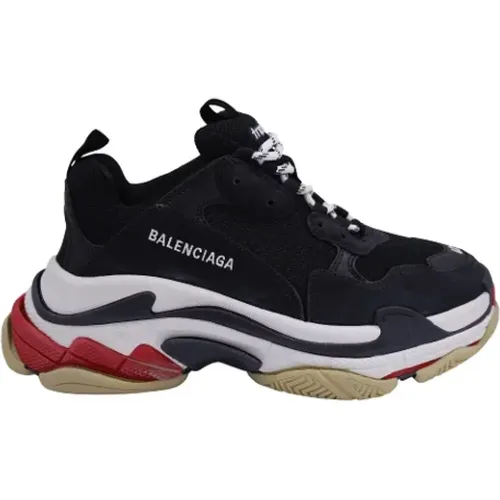 Pre-owned Polyester sneakers , female, Sizes: 7 UK - Balenciaga Vintage - Modalova