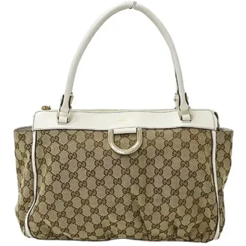 Pre-owned Canvas gucci-bags , female, Sizes: ONE SIZE - Gucci Vintage - Modalova