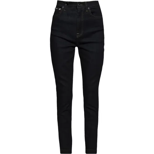 Slim Fit Navy Jeans , female, Sizes: S, 2XS, XS, M - Dolce & Gabbana - Modalova