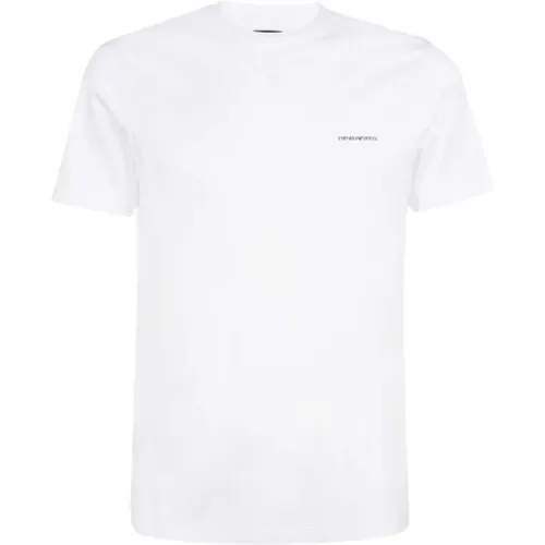 Casual Round Neck T-Shirt , male, Sizes: L, M, XL - Emporio Armani - Modalova