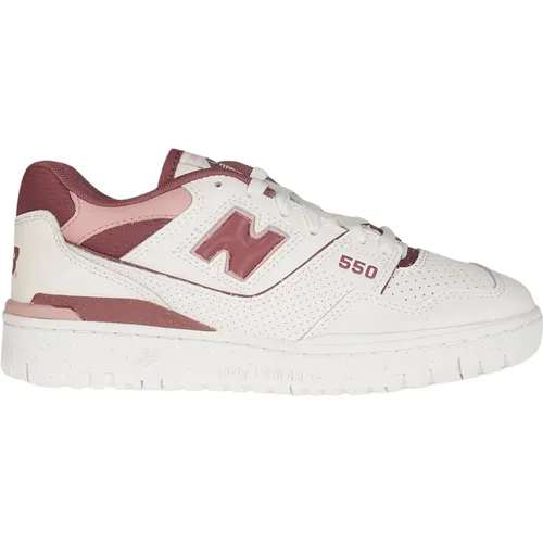 Weiße und rosa Sneaker , Damen, Größe: 38 EU - New Balance - Modalova
