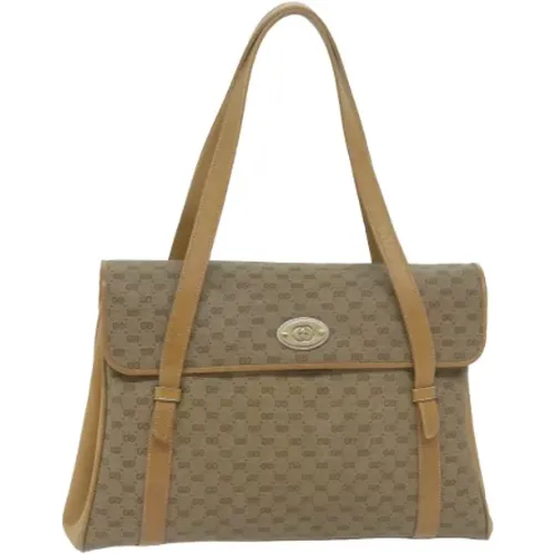 Pre-owned Canvas shoulder-bags , female, Sizes: ONE SIZE - Gucci Vintage - Modalova