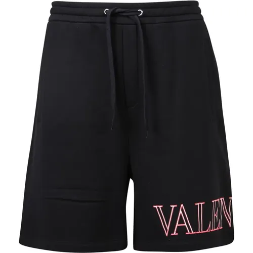 Logo Jogger Shorts , male, Sizes: S - Valentino - Modalova