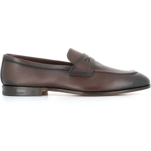Dark Leather Sandals , male, Sizes: 8 UK, 9 1/2 UK, 10 UK, 7 UK, 8 1/2 UK, 9 UK, 7 1/2 UK - Church's - Modalova