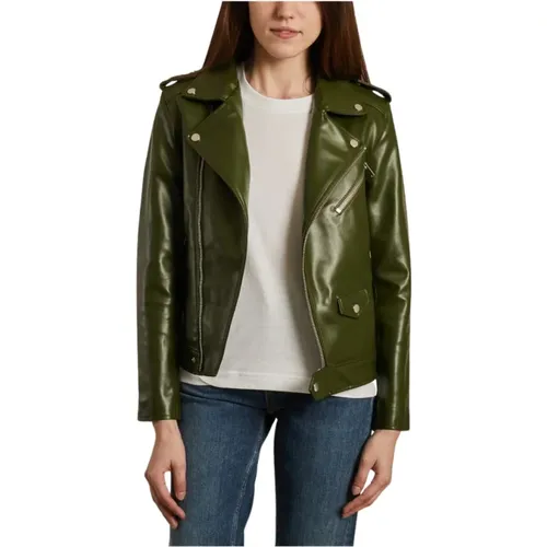 Leather Jackets , Damen, Größe: S - Deadwood - Modalova