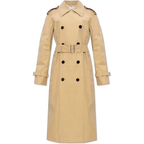 Cotton trench coat , female, Sizes: S, 2XS, XS - Burberry - Modalova