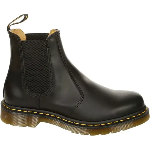 Leather Ankle Boots for Men , male, Sizes: 9 UK, 10 UK, 7 UK, 6 1/2 UK, 9 1/2 UK - Dr. Martens - Modalova