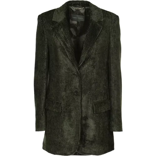 Grey Jackets for Women , female, Sizes: 2XS, S, XS - alberta ferretti - Modalova