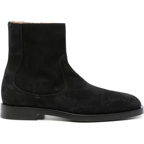 Suede Zip Boots , male, Sizes: 9 UK, 8 UK, 10 UK, 11 UK - BRUNELLO CUCINELLI - Modalova