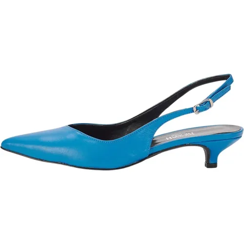 Spitz zulaufende Slingback-Pumps , Damen, Größe: 39 EU - Silvian Heach - Modalova