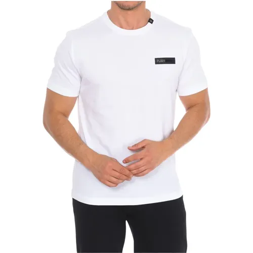 Kurzarm T-Shirt mit Markendruck - Plein Sport - Modalova