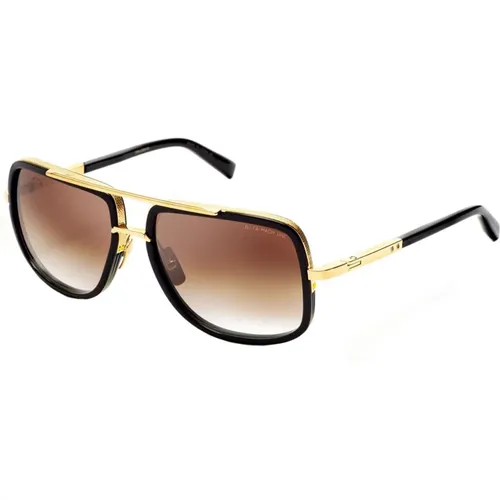 Black Shiny K Gold Sunglasses Mach-One , unisex, Sizes: 59 MM - Dita - Modalova