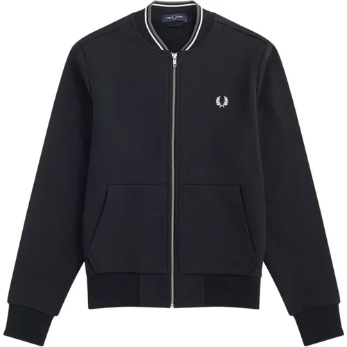 J7504 Knitted Cardigan , male, Sizes: 2XL, M, L, S - Fred Perry - Modalova