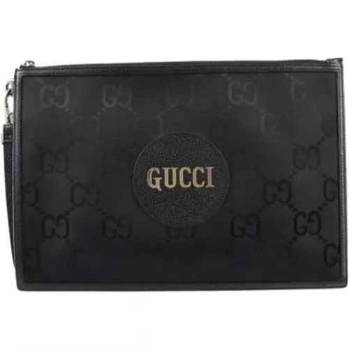 Pre-owned Stoff clutches - Gucci Vintage - Modalova