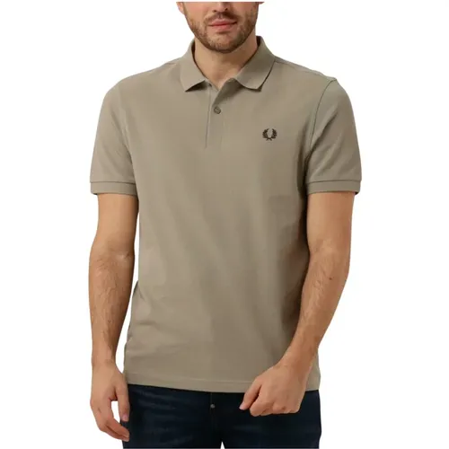 Herren Polo & T-Shirts Das Einfache Hemd , Herren, Größe: S - Fred Perry - Modalova