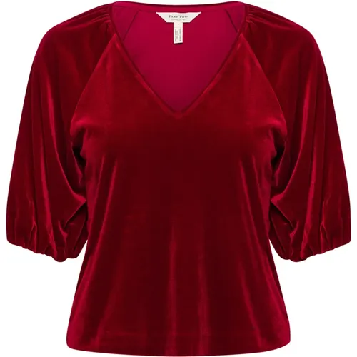 Rhythmic Bluse mit V-Ausschnitt , Damen, Größe: XS - Part Two - Modalova