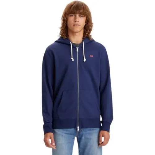 Levi's, Herren Baumwoll-Sweatshirt , Herren, Größe: L - Levis - Modalova