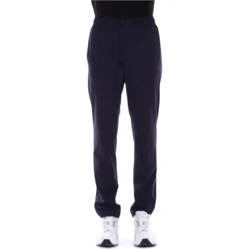 Zipper Closure Trousers , male, Sizes: L, M, XL - Suns - Modalova