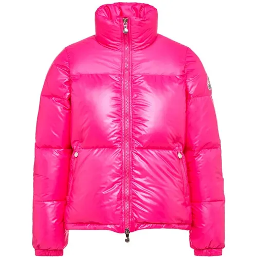 Kurze glänzende Vintage-Daunenjacke , Damen, Größe: M - Pyrenex - Modalova