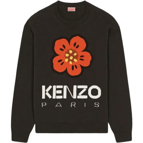 Boke Flower Sweater , male, Sizes: L, S - Kenzo - Modalova