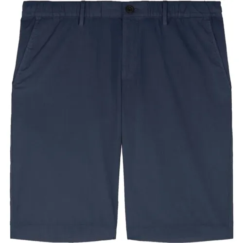 Cotton Ultra-L Bermuda Shorts with Drawstring , male, Sizes: M, L, 2XL, XL - PAUL & SHARK - Modalova