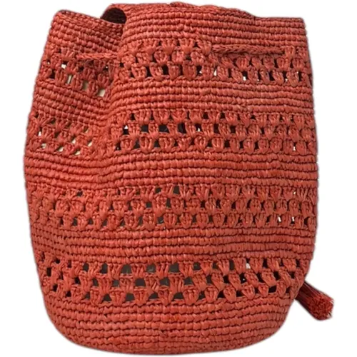 Beach Bucket Shoulder Bags , female, Sizes: ONE SIZE - Manebí - Modalova