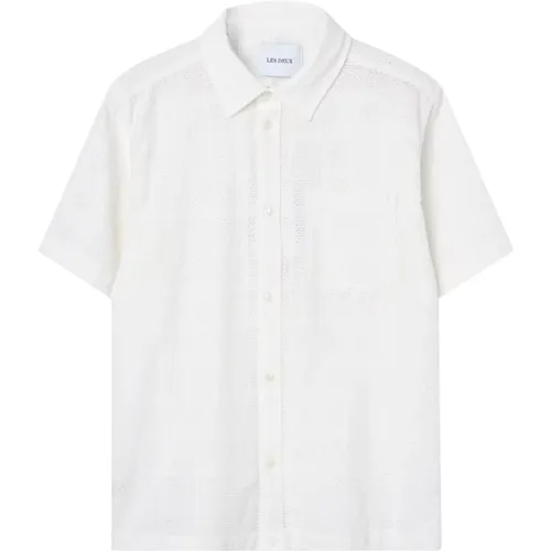 Short Sleeve Shirts , male, Sizes: L, M, XL - Les Deux - Modalova