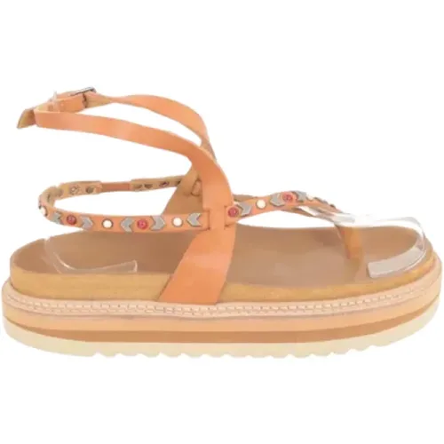 Pre-owned Leather sandals , female, Sizes: 8 UK - Isabel Marant Pre-owned - Modalova