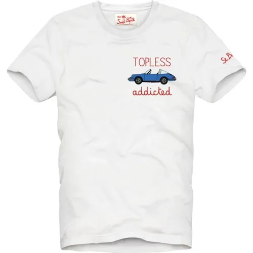 T-shirts and Polos , male, Sizes: 2XL, M - MC2 Saint Barth - Modalova
