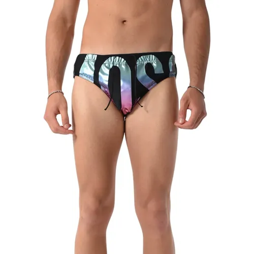 Swim Costume Slip with Elastic Waist , male, Sizes: 2XL, M, L, XL - Moschino - Modalova