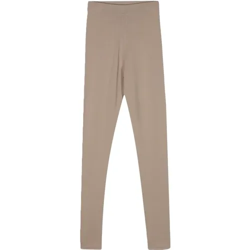 Casual Grüne Leggings , Damen, Größe: L - Calvin Klein - Modalova