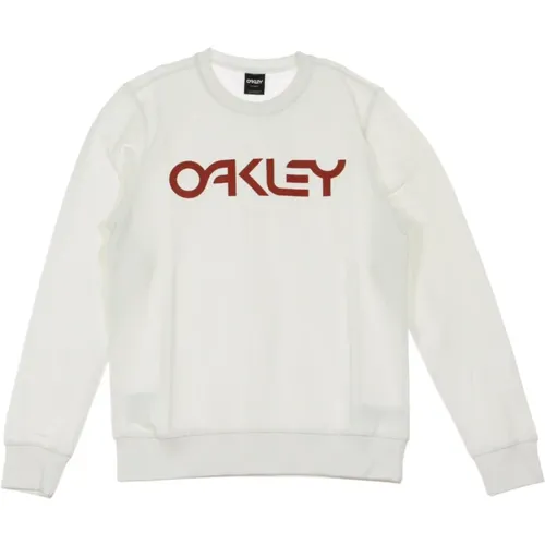 Leichtes Crewneck Sweatshirt , Herren, Größe: L - Oakley - Modalova