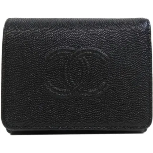 Pre-owned Leather wallets , female, Sizes: ONE SIZE - Chanel Vintage - Modalova