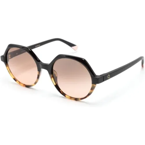 Schwarze Sonnenbrille für den täglichen Gebrauch , Damen, Größe: 54 MM - Etnia Barcelona - Modalova
