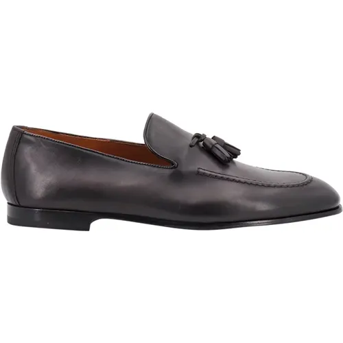 Klassische Leder-Loafers , Herren, Größe: 44 EU - Doucal's - Modalova