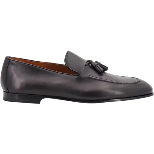 Klassische Leder-Loafers , Herren, Größe: 41 EU - Doucal's - Modalova