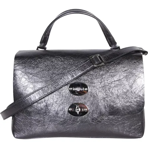 Leather bag by , female, Sizes: ONE SIZE - Zanellato - Modalova