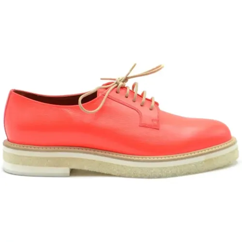 Coral Slip-On Lace-Up Shoes , female, Sizes: 3 UK, 6 UK - Santoni - Modalova
